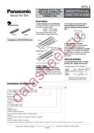 AXT510124 datasheet  